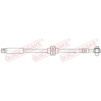Flexible de frein QUICK BRAKE 50.206X