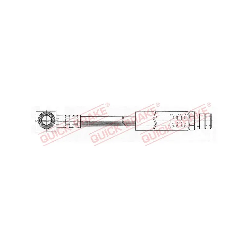 Flexible de frein QUICK BRAKE 50.301