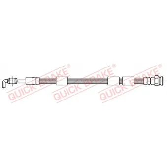 Flexible de frein QUICK BRAKE 50.400