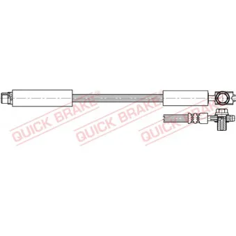 Flexible de frein QUICK BRAKE 50.402X