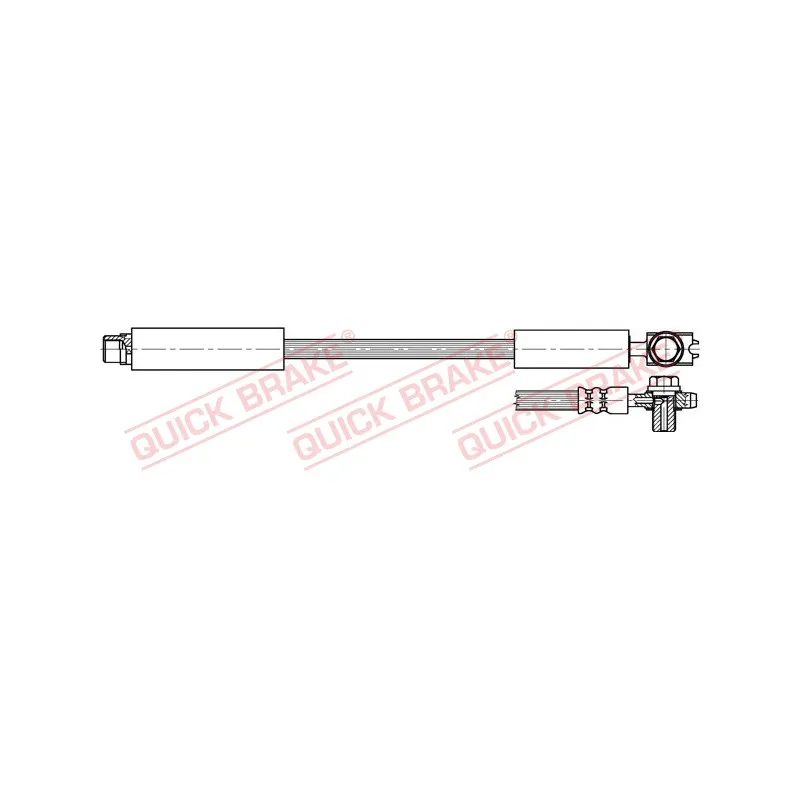 Flexible de frein QUICK BRAKE 50.402X