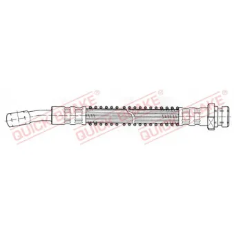 Flexible de frein QUICK BRAKE 50.502