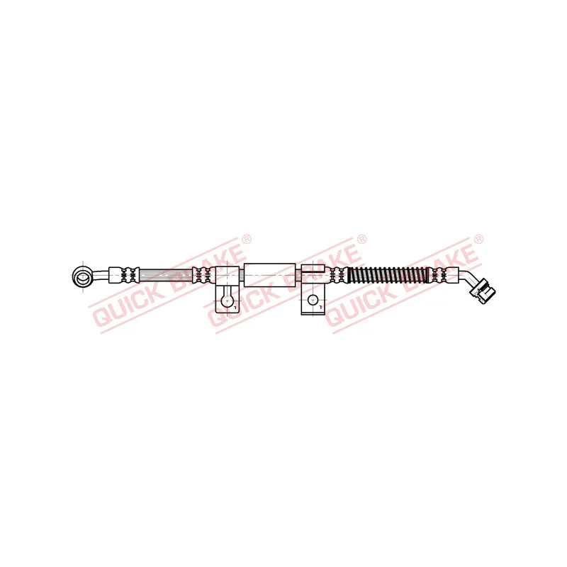 Flexible de frein QUICK BRAKE 50.706