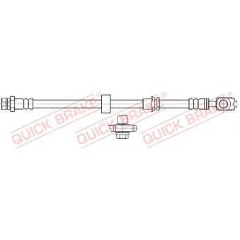 Flexible de frein QUICK BRAKE 50.718X
