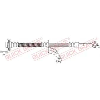 Flexible de frein QUICK BRAKE 50.721