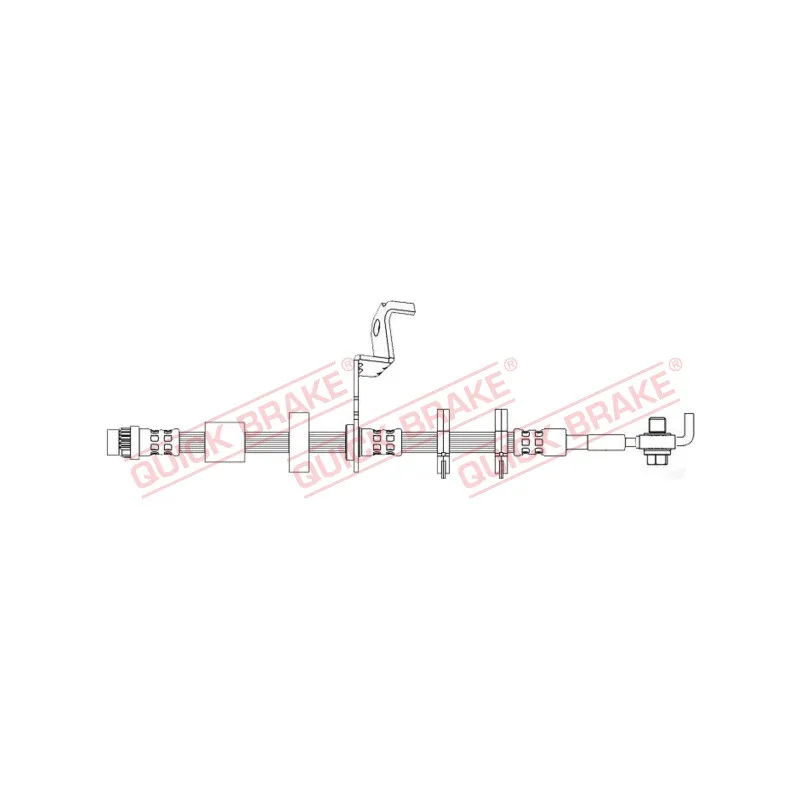 Flexible de frein QUICK BRAKE 50.725X