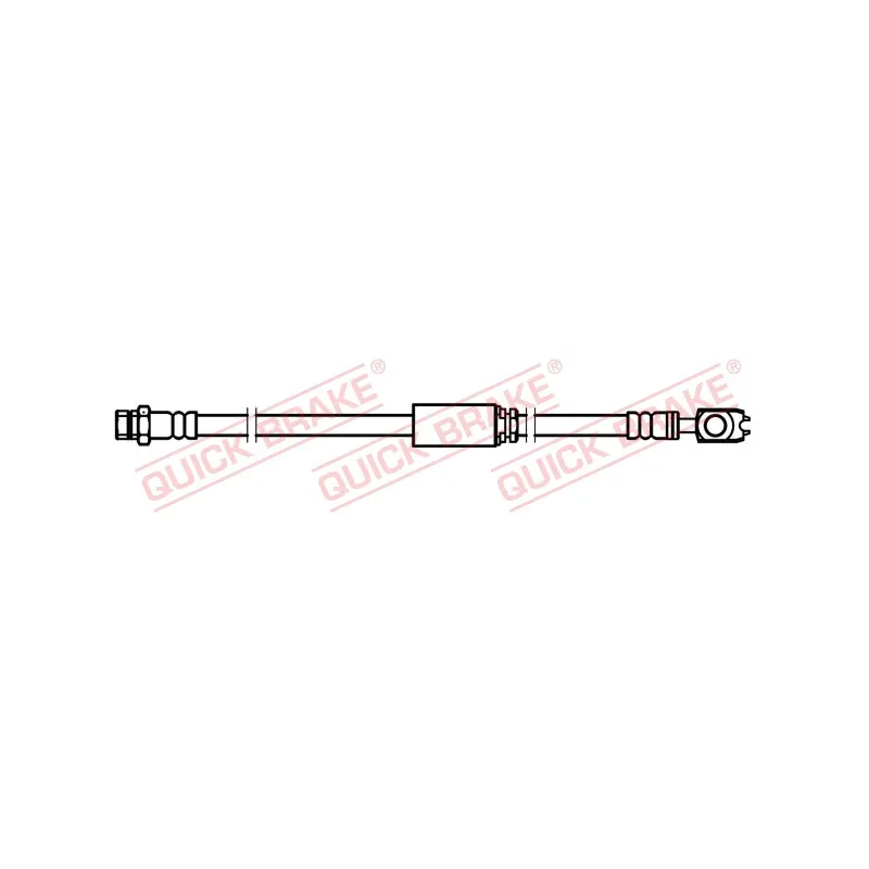Flexible de frein QUICK BRAKE 50.753X