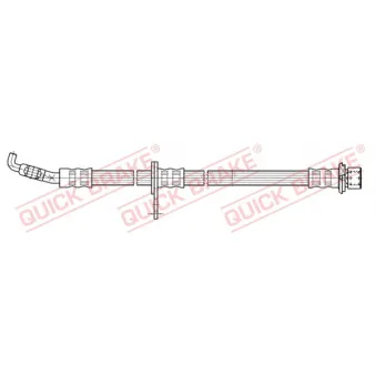 Flexible de frein QUICK BRAKE 50.809