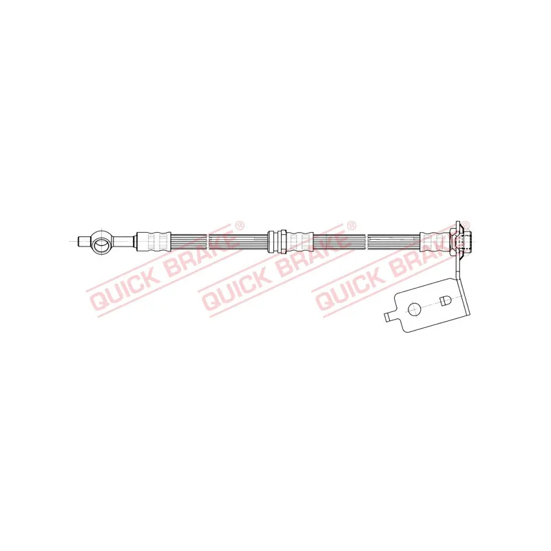 Flexible de frein QUICK BRAKE 50.818