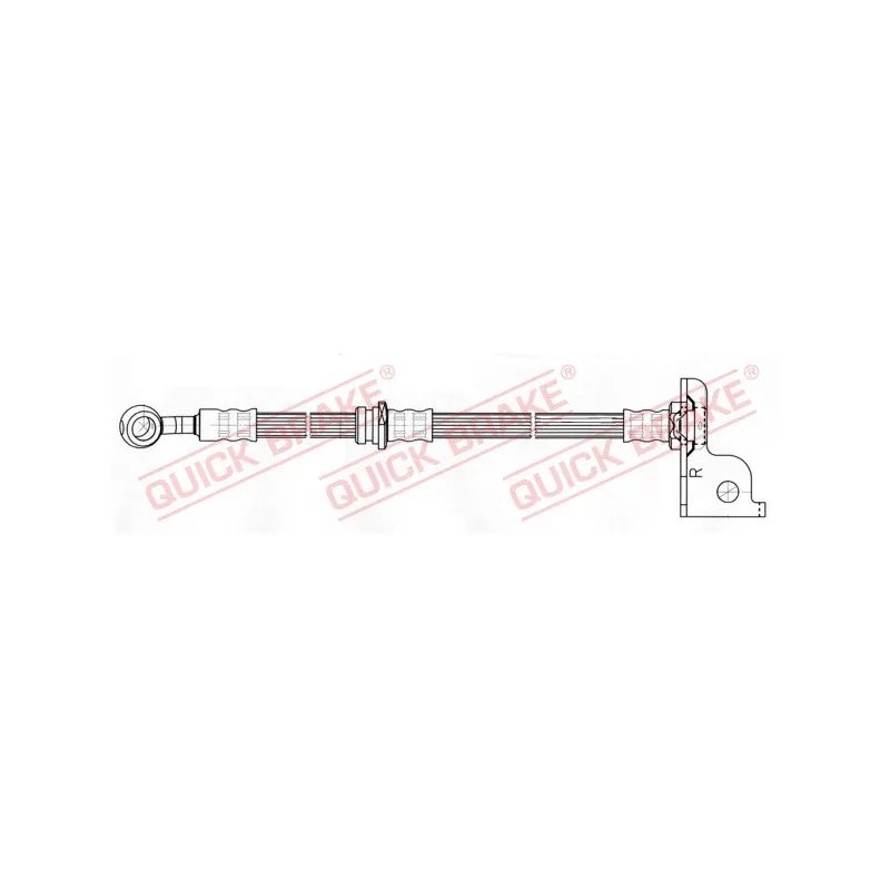 Flexible de frein QUICK BRAKE 50.821