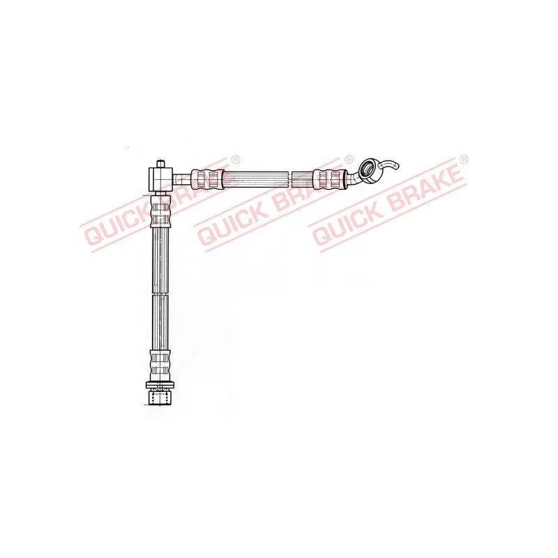 Flexible de frein QUICK BRAKE 50.833