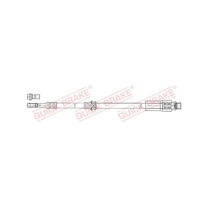 Flexible de frein QUICK BRAKE 50.835X