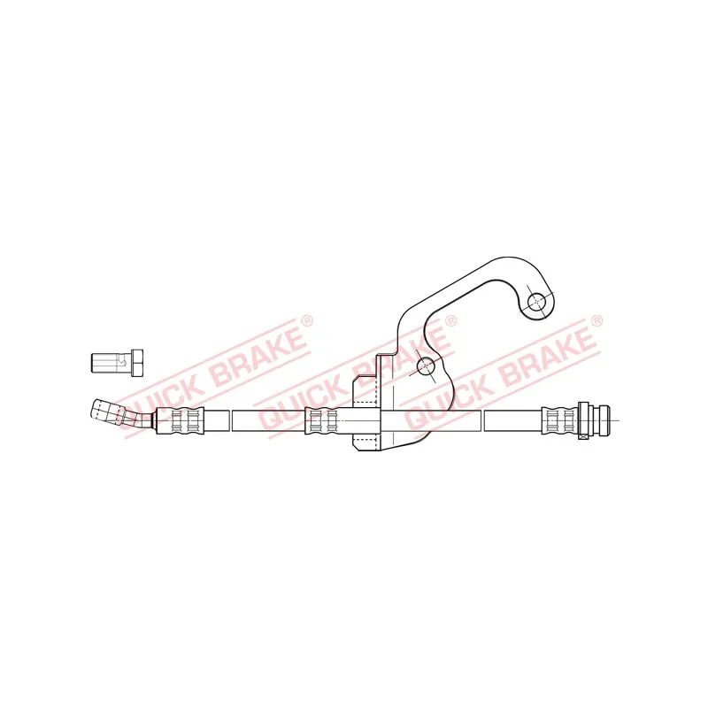 Flexible de frein QUICK BRAKE 50.838X