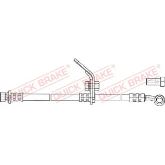 Flexible de frein QUICK BRAKE 50.844X
