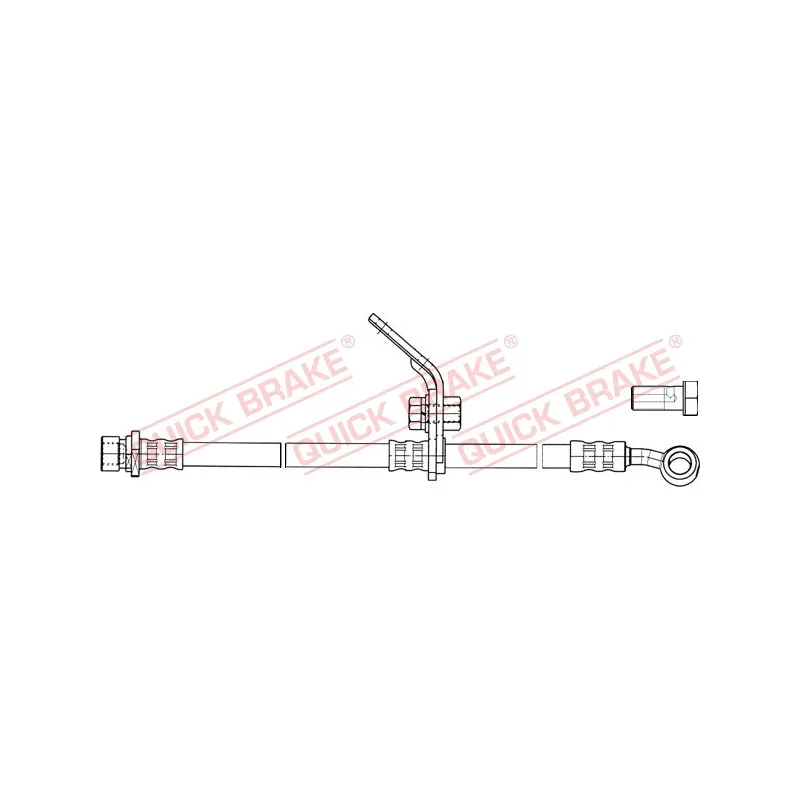 Flexible de frein QUICK BRAKE 50.844X