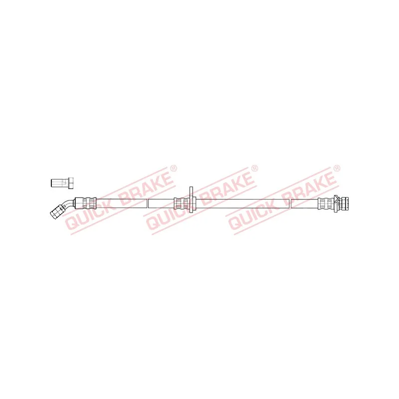 Flexible de frein QUICK BRAKE 50.846X