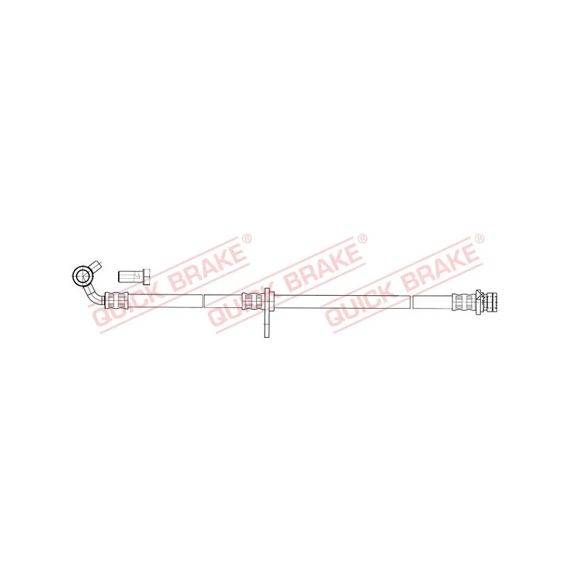 Flexible de frein QUICK BRAKE 50.848X