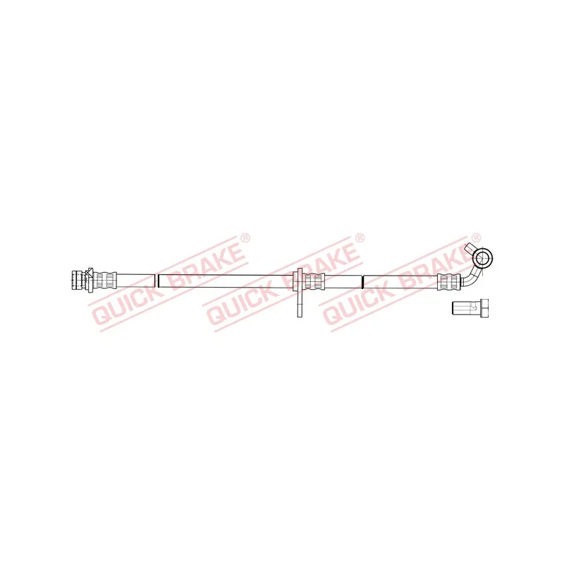 Flexible de frein QUICK BRAKE 50.849X