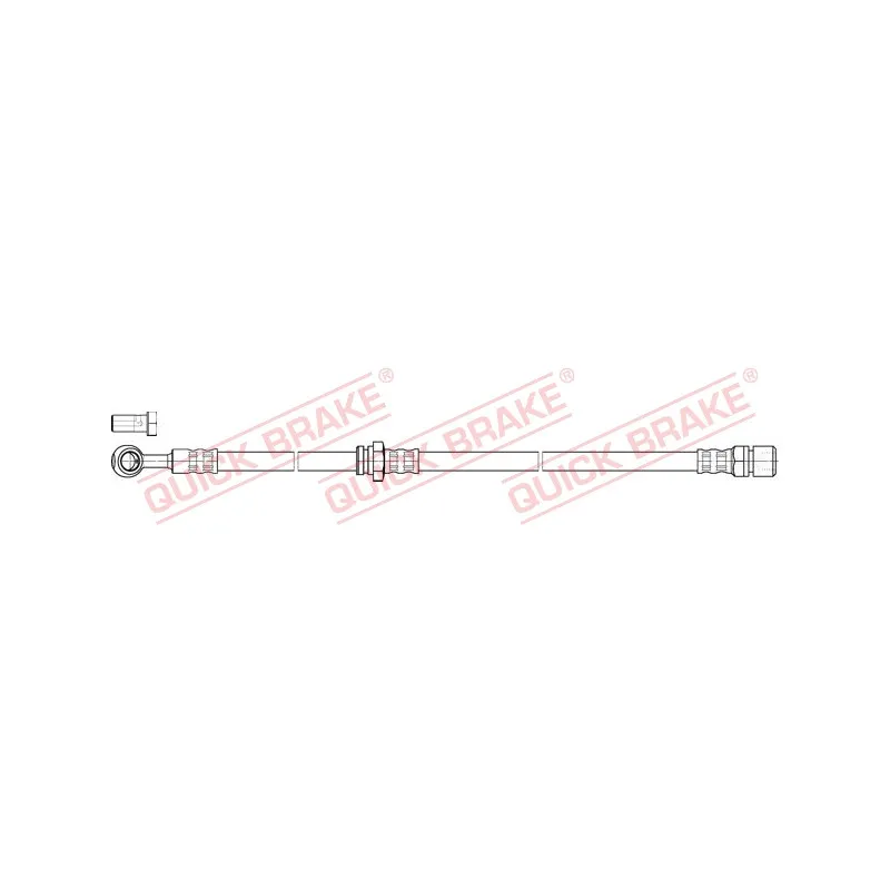 Flexible de frein QUICK BRAKE 50.851X