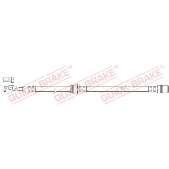 Flexible de frein QUICK BRAKE 50.853X