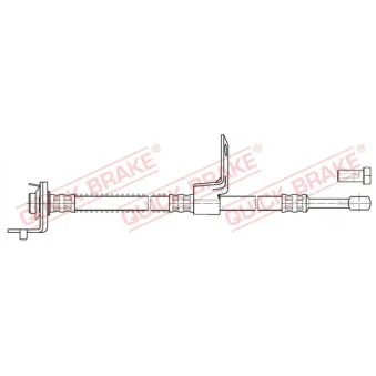 Flexible de frein QUICK BRAKE 50.856X