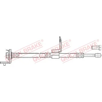 Flexible de frein QUICK BRAKE 50.857X
