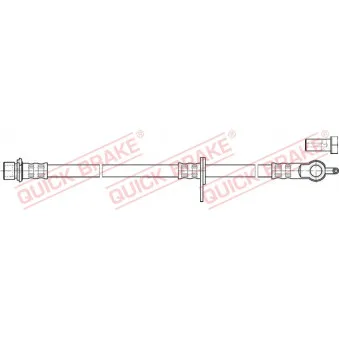 Flexible de frein QUICK BRAKE 50.858X