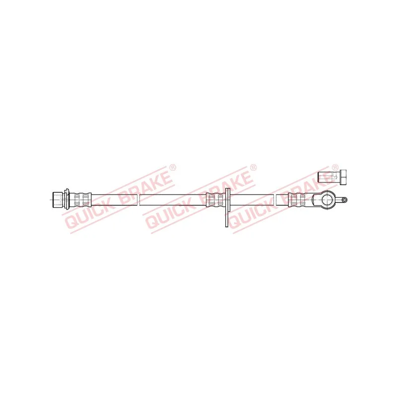 Flexible de frein QUICK BRAKE 50.858X