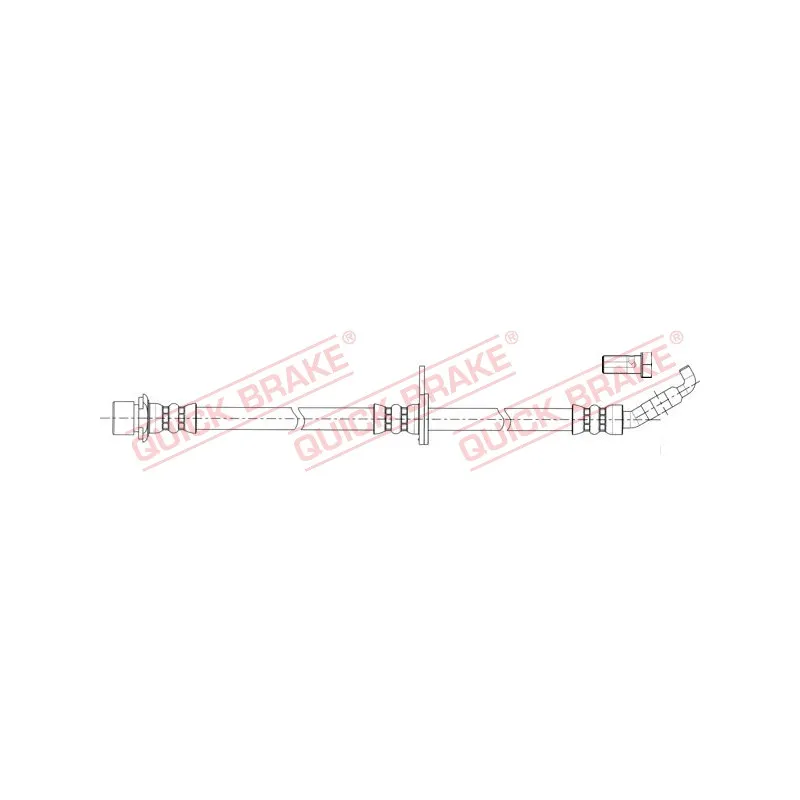 Flexible de frein QUICK BRAKE 50.861X