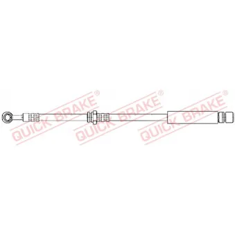 Flexible de frein QUICK BRAKE 50.863