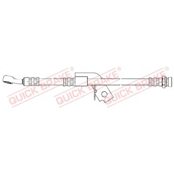 Flexible de frein QUICK BRAKE 50.868