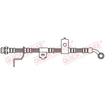 Flexible de frein QUICK BRAKE 50.888