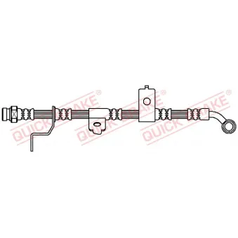 Flexible de frein QUICK BRAKE 50.889
