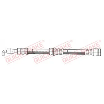 Flexible de frein QUICK BRAKE 50.904