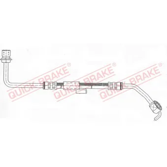 Flexible de frein QUICK BRAKE 50.948