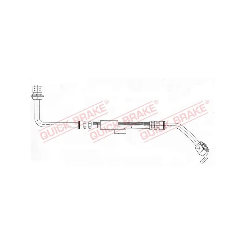 Flexible de frein QUICK BRAKE 50.948