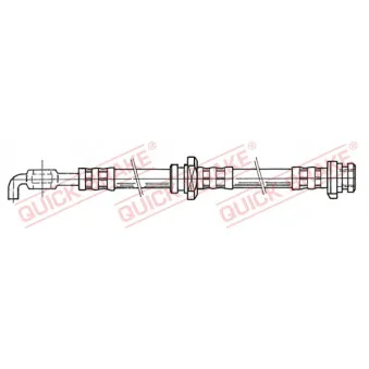 Flexible de frein QUICK BRAKE 50.966