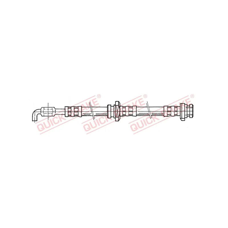 Flexible de frein QUICK BRAKE 50.966