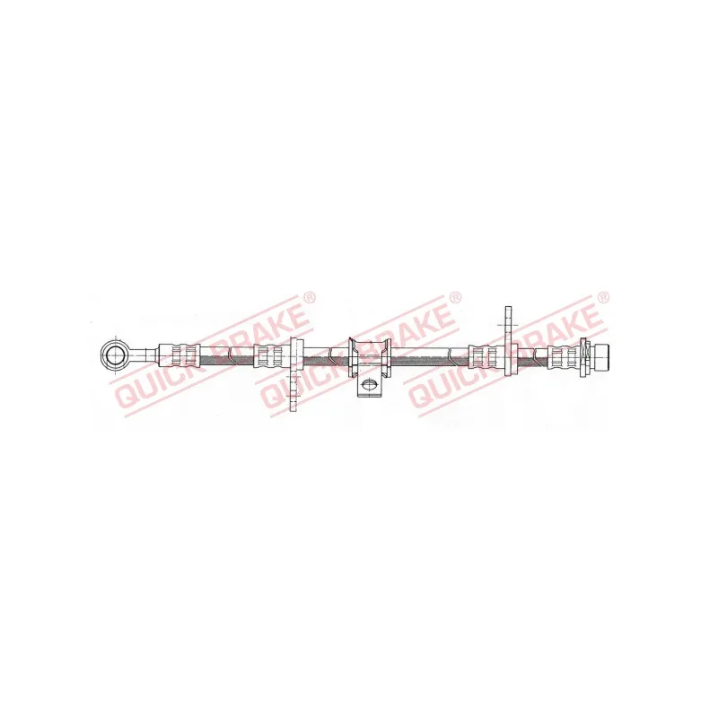 Flexible de frein QUICK BRAKE 50.967