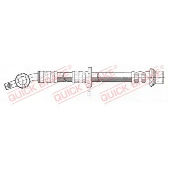 Flexible de frein QUICK BRAKE 50.972