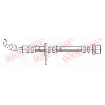 Flexible de frein QUICK BRAKE 50.977