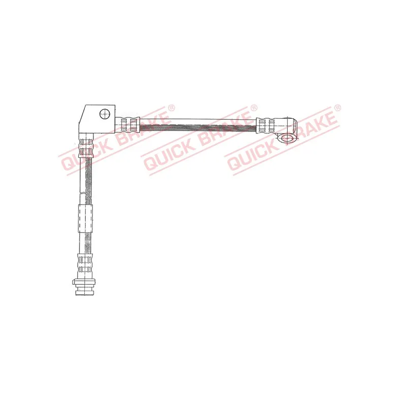 Flexible de frein QUICK BRAKE 50.989