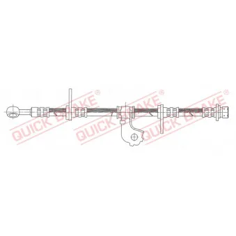 Flexible de frein QUICK BRAKE 50.998