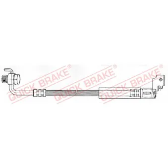 Flexible de frein QUICK BRAKE 51.302X