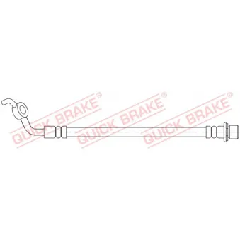 Flexible de frein QUICK BRAKE 58.007