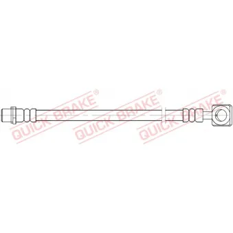 Flexible de frein QUICK BRAKE 58.010