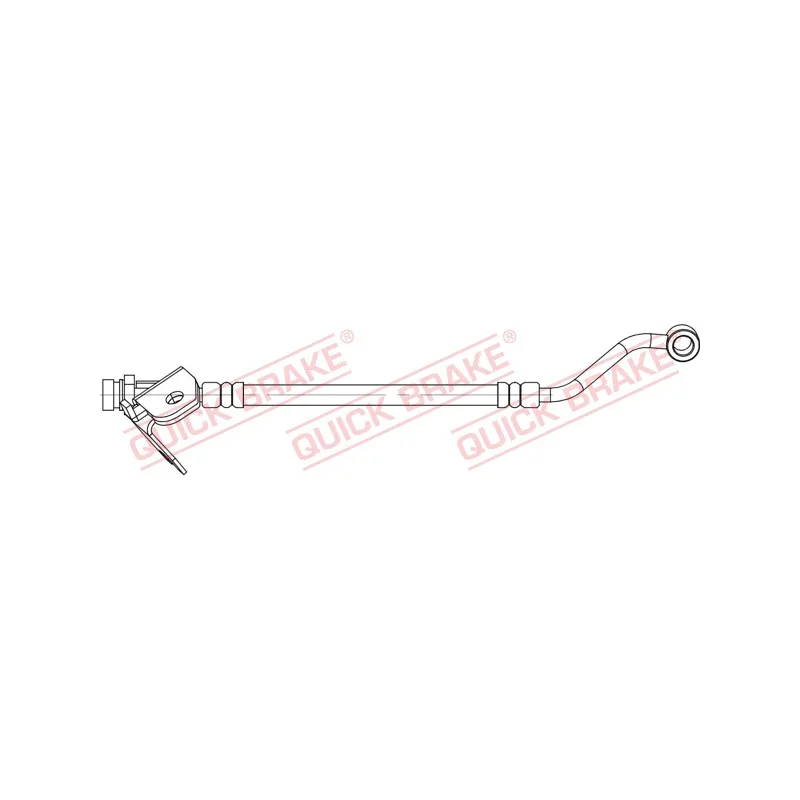 Flexible de frein QUICK BRAKE 58.015X