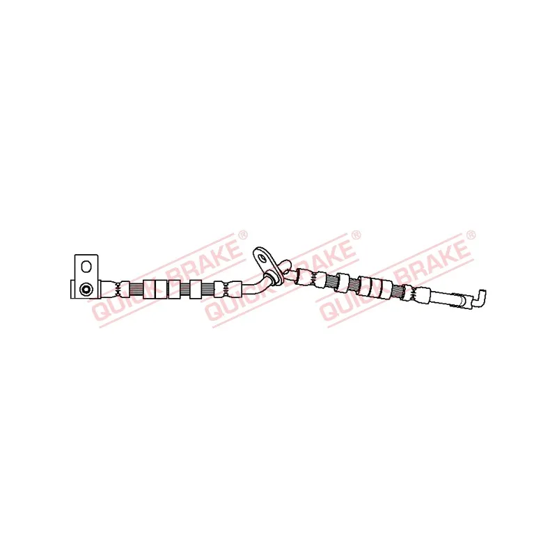 Flexible de frein QUICK BRAKE 58.801