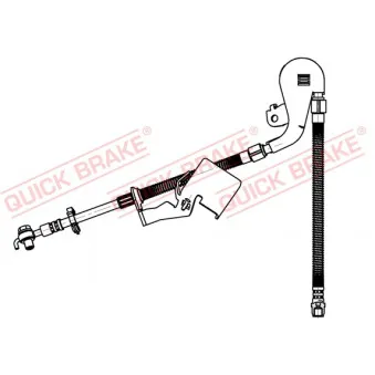 Flexible de frein QUICK BRAKE 58.803X