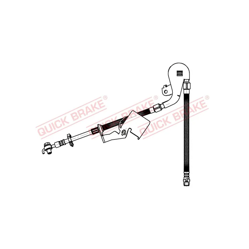 Flexible de frein QUICK BRAKE 58.803X